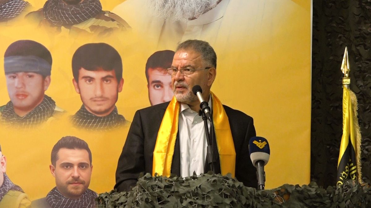 كلمة عضو كتلة الوفاء للمقاومة النائب د. علي فياض خلال الاحتفال التأبيني لشهيد الغدر الصهيوني حسن علي جميل سلطان في مجمع الإمام المهدي في بلدة الصوانة 16-11-2025