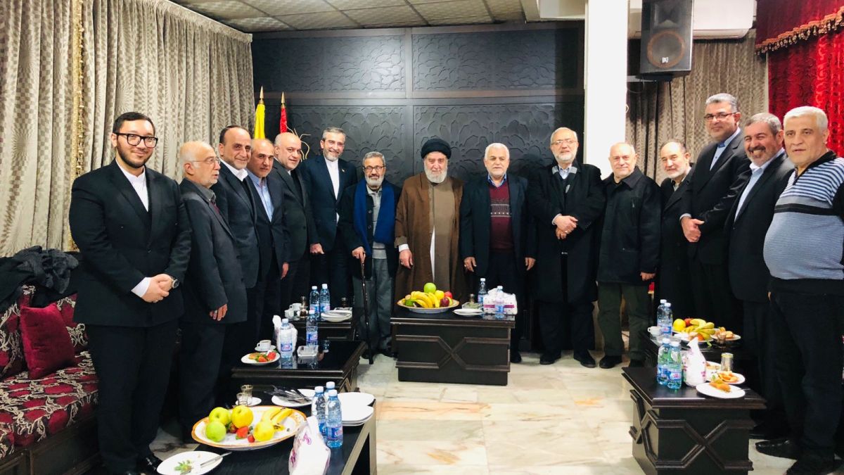 زيارة نائب وزير الخارجية الإيرانية ‏علي باقري كني للمجلس السياسي في حزب الله 9-2-2023