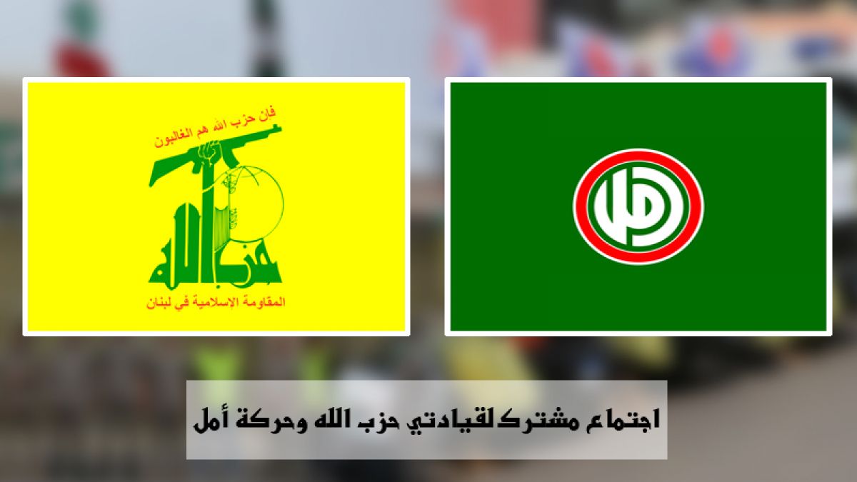 لقاء انتخابي مشترك لحزب الله وحركة أمل في حارة صيدا 15-4-2022