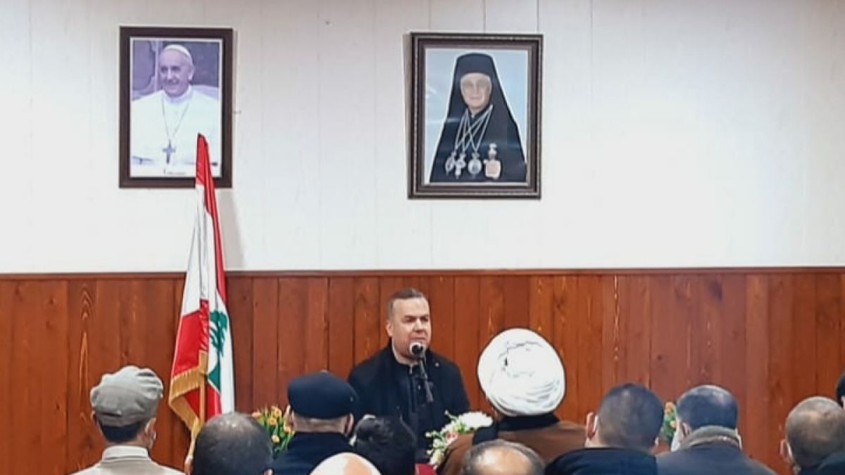 كلمة النائب حسن فضل الله في لقاء حواري شعبي في قاعة كنيسة صفد البطيخ  27-2-2022