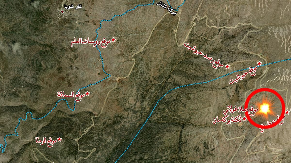 بيان صادر عن المقاومة الإسلامية حول استهداف تجمعات وانتشار جنود العدو في ثكنة معاليه غولان 26-01-2024