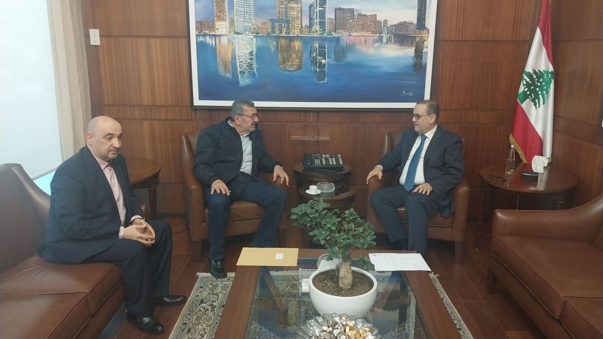 النائب حسن عز الدين يلتقي مدير الأمن العام اللبناني العميد إلياس البيسري 21-3-2023