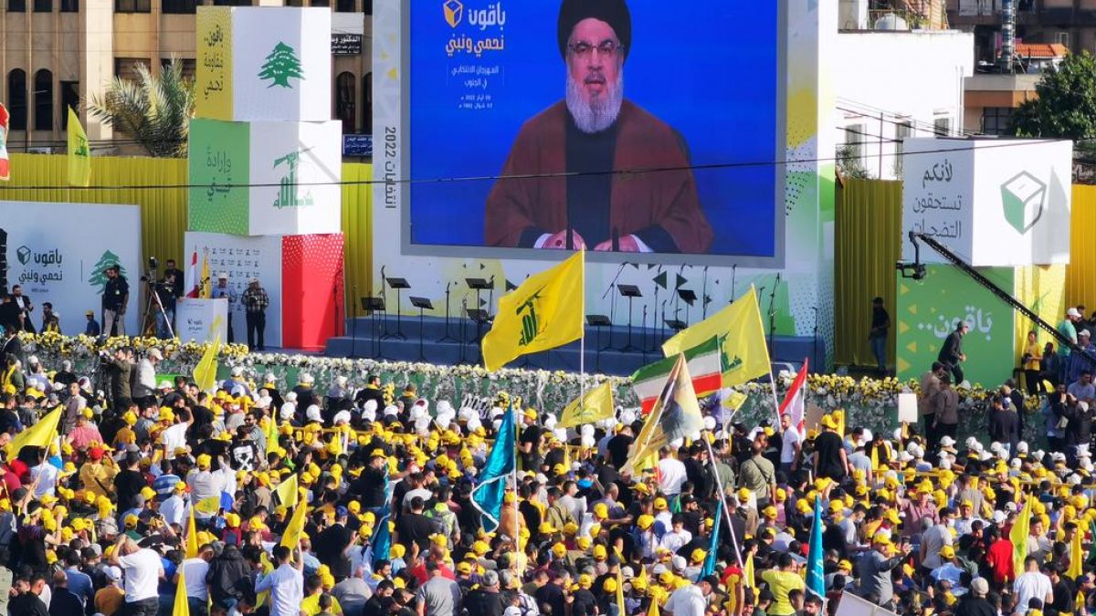 كلمة السيد حسن نصر الله  في المهرجان ‏الانتخابي الذي اقامه حزب الله في مدينتي صور والنبطية 9-5-2022.