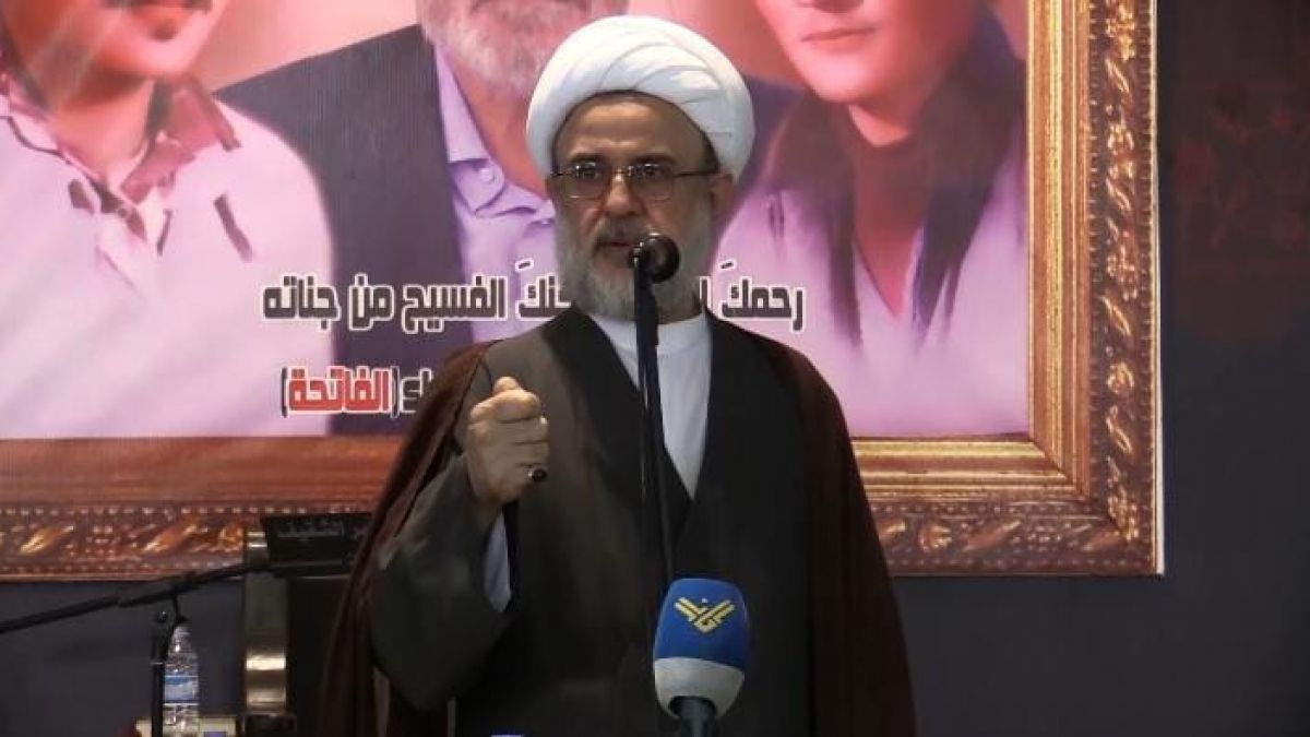 كلمة عضو المجلس المركزي في حزب الله الشيخ نبيل قاووق ‏ خلال حفل تابيني في بلدة يحمر الشقيف 22-5-2022