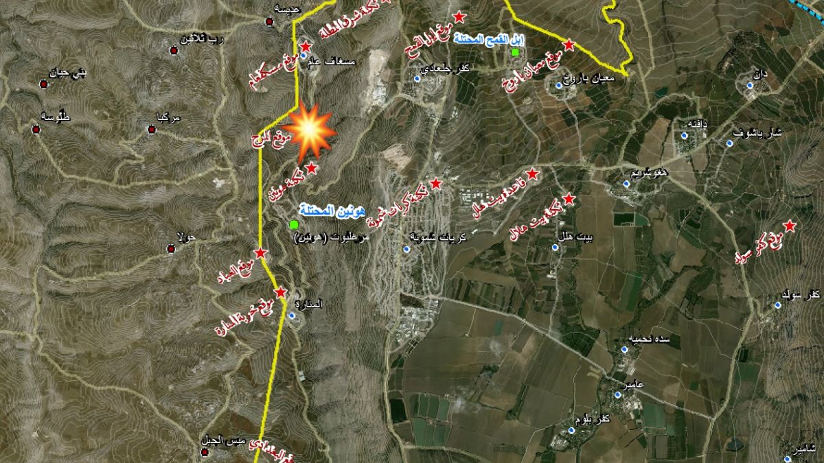 بيان صادر عن المقاومة الإسلامية حول استهداف تموضعات لجنود العدو في محيط موقع المرج 23-11-2023