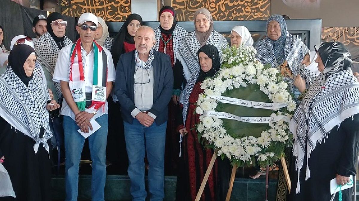 الشيخ عطاالله حمود اننا في حزب الله والمقاومة الاسلامية نعاهد السيد الشهيد الاسمى الذي احب فلسطين وساند القضية الفلسطينية باننا سنبقى اوفياء لفلسطين على العهد يا نصرالله 13-10-2025