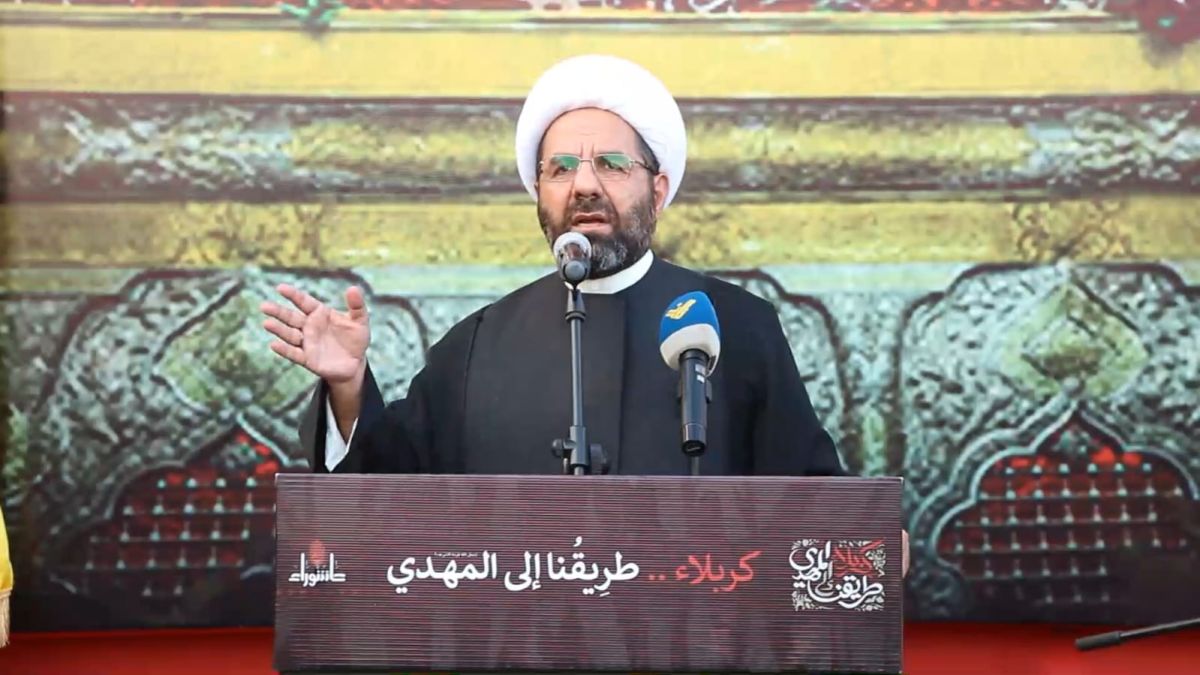كلمتا نائب رئيس المجلس التنفيذي في حزب الله الشيخ علي دعموش ‏ في السكسكية وعدلون 23-7-2023