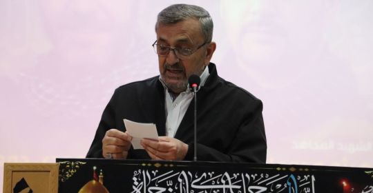 كلمة النائب حسن عز الدين خلال الإحتفال التكريمي للشهيد السعيد على طريق القدس المجاهد هيثم محمد ادريس (عبدالرسول) وأربعين الشهيد السعيد على طريق القدس المجاهد حسم محمد حمودي (فضل) في مدينة بنت جبيل 3-8-2025  ‏