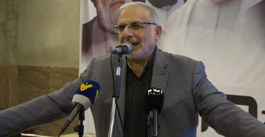 كلمة عضو كتلة الوفاء للمقاومة النائب علي المقداد خلال رعايته حفل تخريج الدورات الصيفية لحفظ القرآن الكريم في مقام السيدة خولة (ع) في بعلبك 2-11-2025