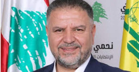 تصريح صادر عن النائب د. علي فياض حول استهداف العدو الإسرائيلي سيارة رابيد على طريق برج ‏الملوك‏ 15-3-2025