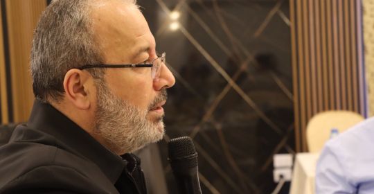 كلمة مسؤول منطقة جبل عامل الأولى في حزب الله الحاج عبد الله ناصر خلال استقباله رئيس وأعضاء مجلس بلدية مدينة بنت ‏جبيل الذي فاز بالتزكية في الانتخابات البلدية للعام 2025 9-8-2025