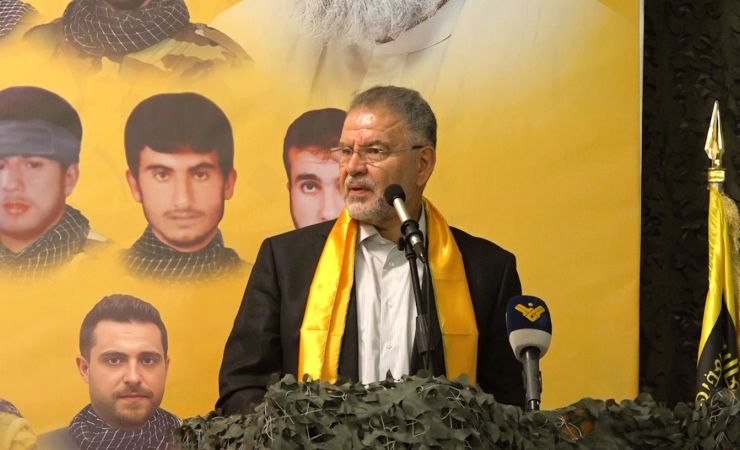 كلمة عضو كتلة الوفاء للمقاومة النائب د. علي فياض خلال الاحتفال التأبيني لشهيد الغدر الصهيوني حسن علي جميل سلطان في مجمع الإمام المهدي في بلدة الصوانة 16-11-2025