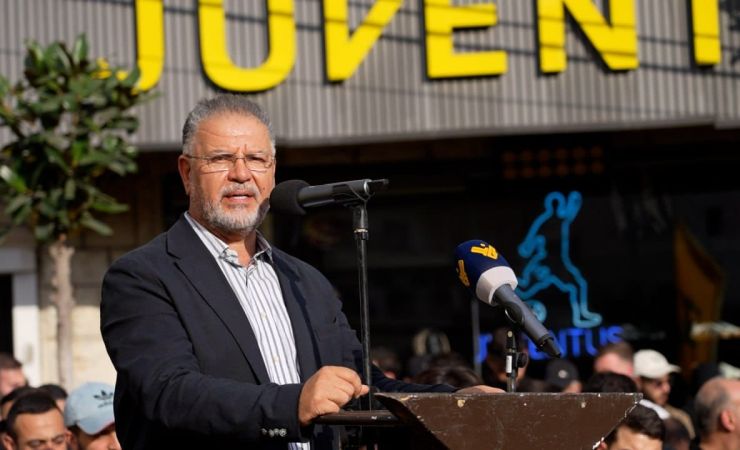 كلمة عضو كتلة الوفاء للمقاومة النائب علي فياض خلال تشييع الشهداء عبد الله كحيل، محمد كحيل، حسن غيث، محمد جابر، وهادي حامد في مدينة النبطية 2-11-2025