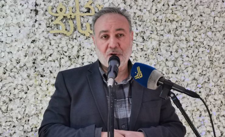 كلمة مسؤول منطقة البقاع في حزب الله حسين النمر في بلدة حلبتا 16-03-2023