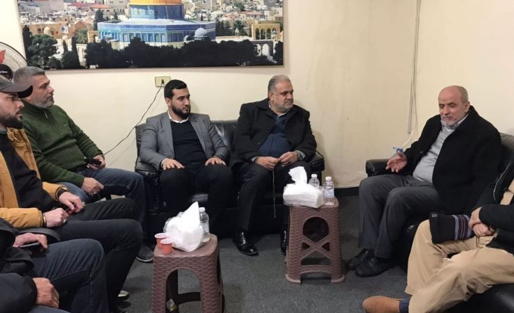 حماس وحزب الله يقيمان سهرة سياسية في إقليم الخروب 29-12-2021