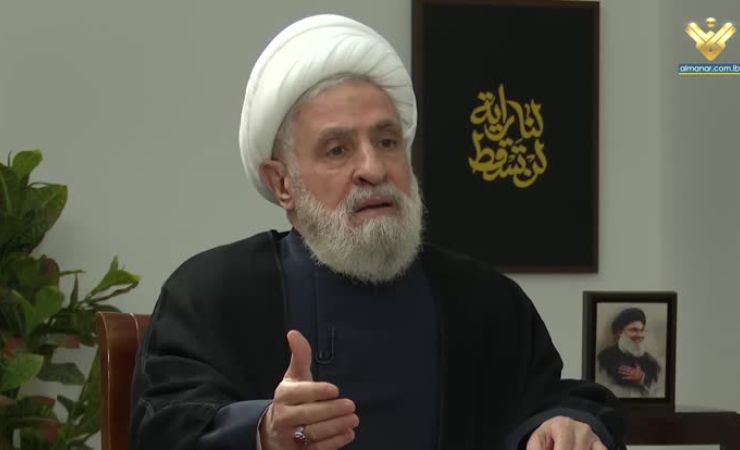 مقابلة الأمين العام لحزب الله سماحة الشيخ نعيم قاسم على قناة المنار 09-03-2025