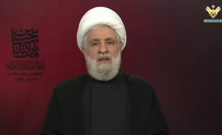 بيان صادر عن الأمين العام لحزب الله سماحة الشيخ نعيم قاسم  حول ما يتعرض له الشعب الفلسطيني المظلوم في قطاع غزة من عدوان أميركي إسرائيلي 22-7-2025