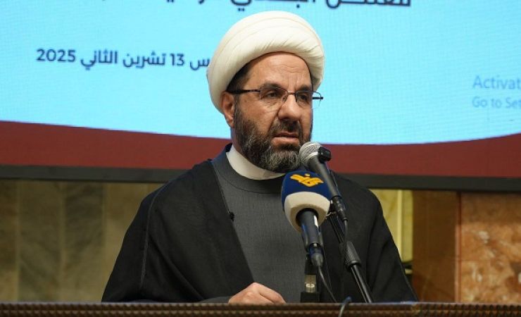 الشيخ علي دعموش: نحن لا نبحث عن الحرب لكن الاستسلام ليس واردًا في قاموسنا، والمرحلة الحالية تتطلب أن ‏تتحمل الدولة المسؤولية الكاملة‎.‎