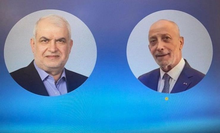لقاء مستشار فخامة رئيس الجمهورية العميد أندريه رحال برئيس كتلة الوفاء للمقاومة ‏النائب محمد رعد‏ 17-9-2025